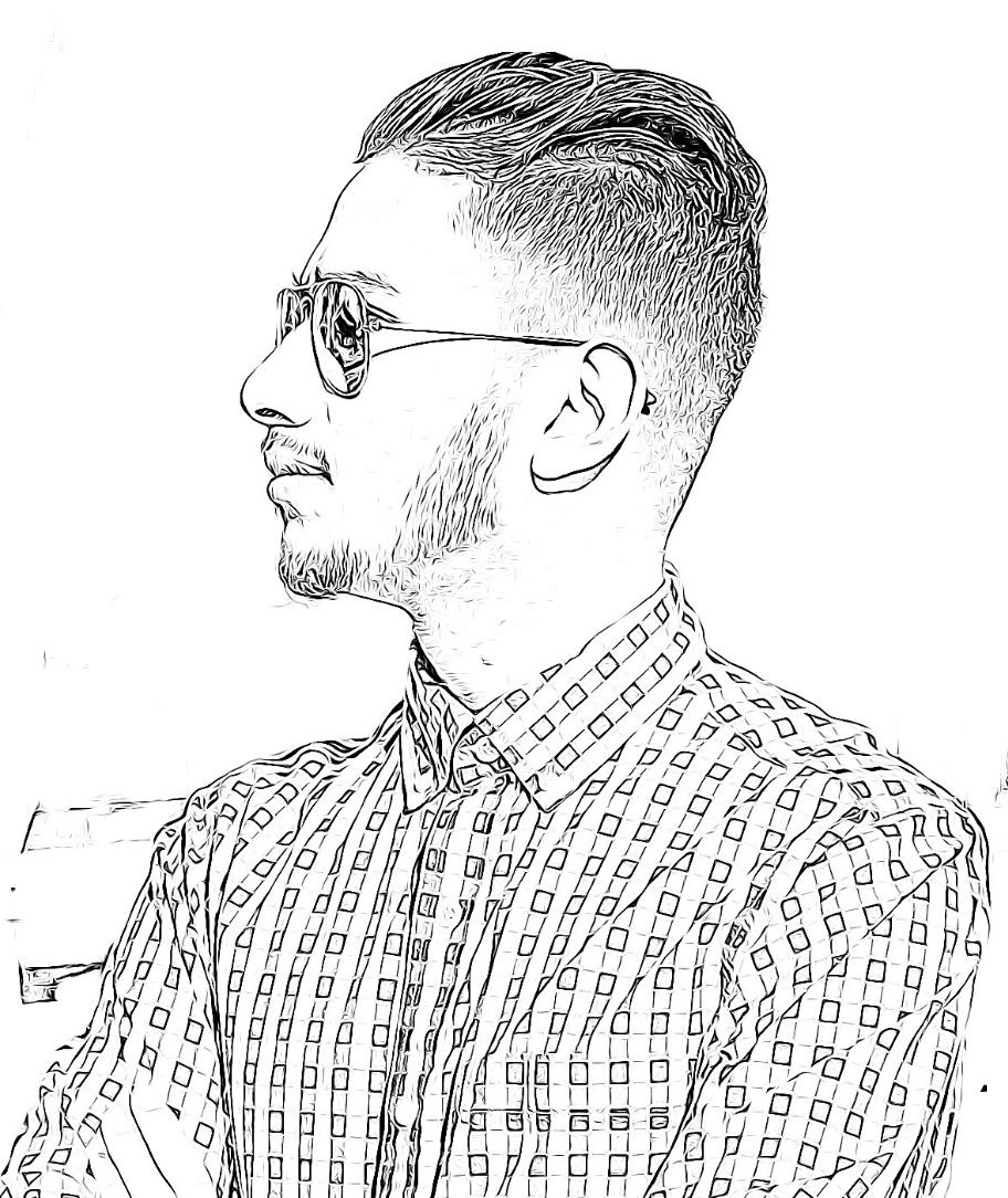 Sketch of Hari Dahal